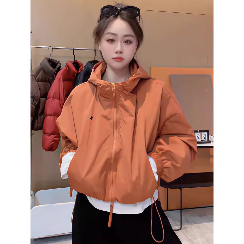 Women's High-End Hooded Jacket