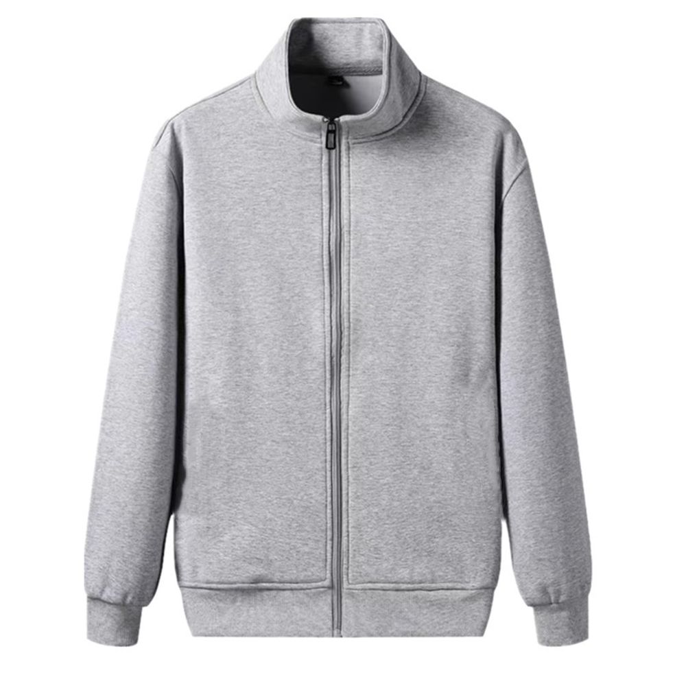 Men's Jacket Stand Collar Coat Sweatshirt Jacket